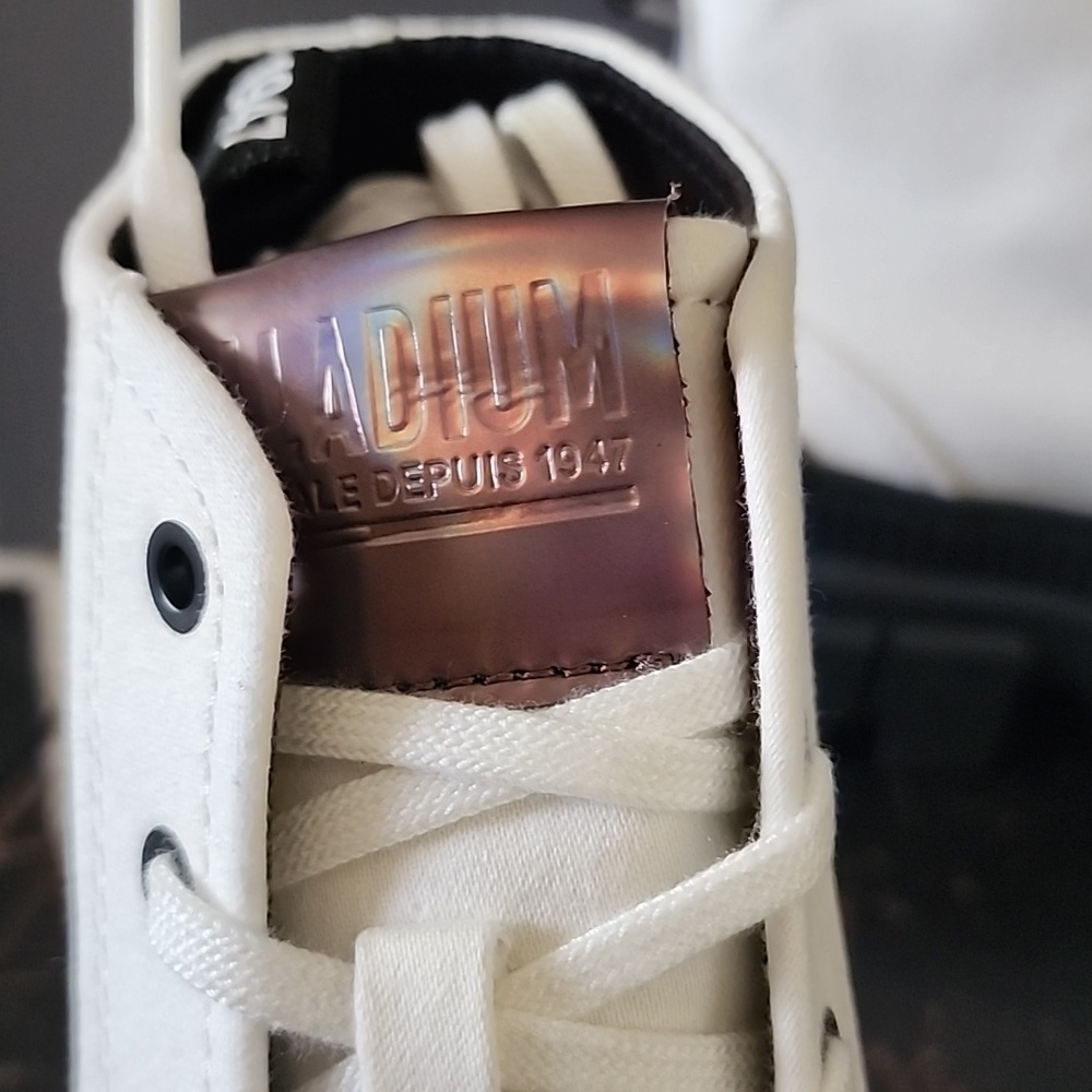 Palladium Revolt HI TX Womens White Chunky Platform Boots New! - Picture 3 of 6